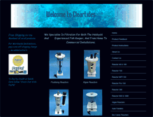 Tablet Screenshot of cleartides.com